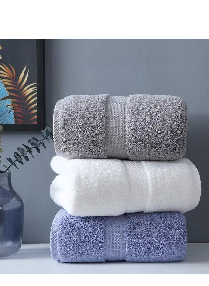 Laseta - Smart Cell Textured Bath Towel Grey 140x70centimeter - Image 1
