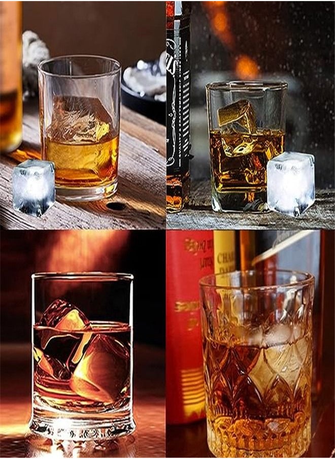 Goolsky - Goolsky Large Ice Cube Trays Silicone (2.5-Inches) - Giant Cocktail Silicone Ice Maker, Scotch Whiskey Ice Cube, Easy Release Reusable Ice Cubes,Food Grade (Black 2 Tray) - Image 1