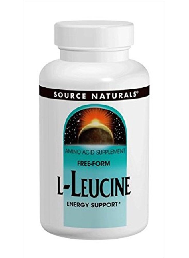 L-Leucine A Free Form Essential Amino Acid Supplement For Energy Support - 240 Capsules