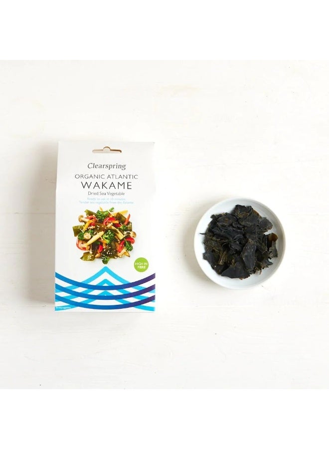Clearspring Organic Atlantic Wakame Dried Sea Vegetable 25G - Image 2