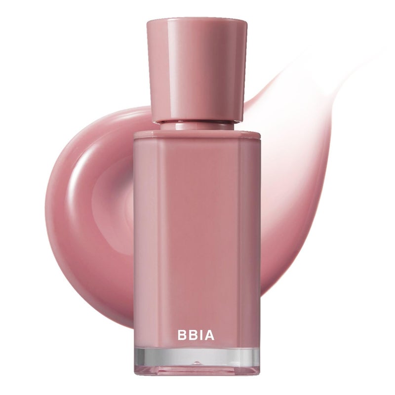 BBI@ BBIA BBIA Glow Tint â€“ Lip Plumping Volumizing Glossy & Glowy Lip Stain Naturally Moisturizing Comfortable Texture Lightweight Long-Lasting Vivid Color Non-Sticky Korean Makeup (11 NUDY, Pack of 1) - Image 1