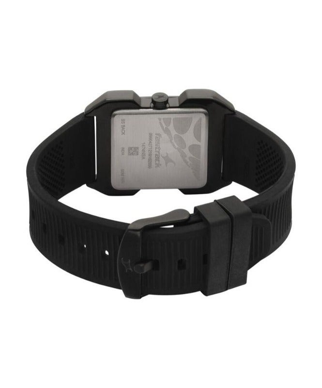 Fastrack By Titan Hitlist Quartz Analog with Date Black Dial PU Strap Watch for Men 1474np01 - view 5