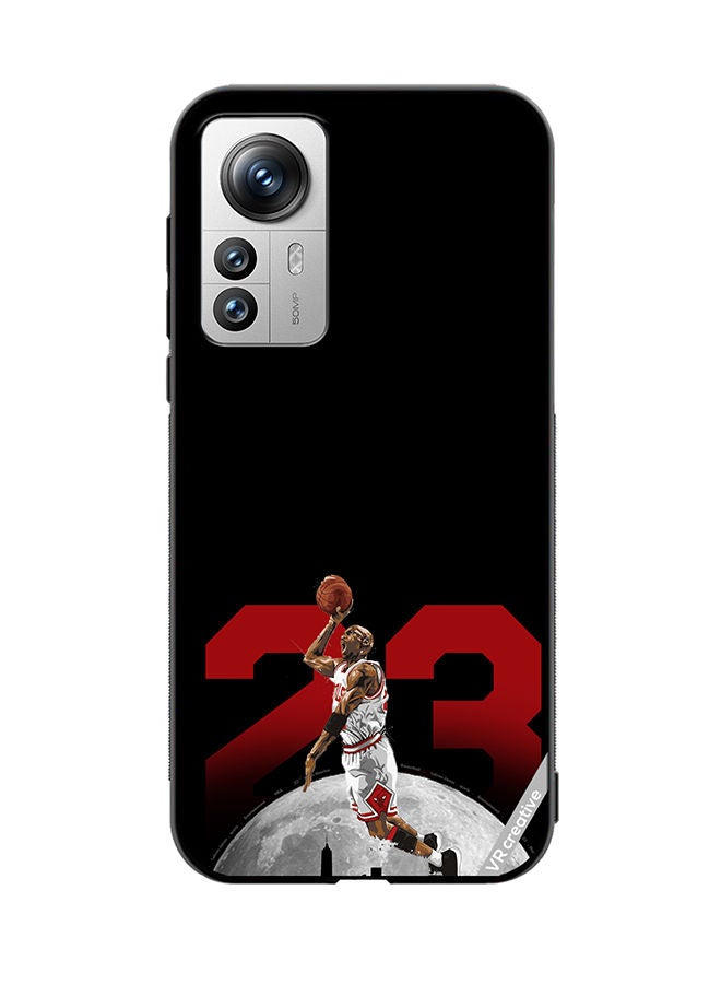 VR CREATIVE Protective Case Cover For Xiaomi 12 Pro Lebron 23 Over The City Design Multicolour - Image 1