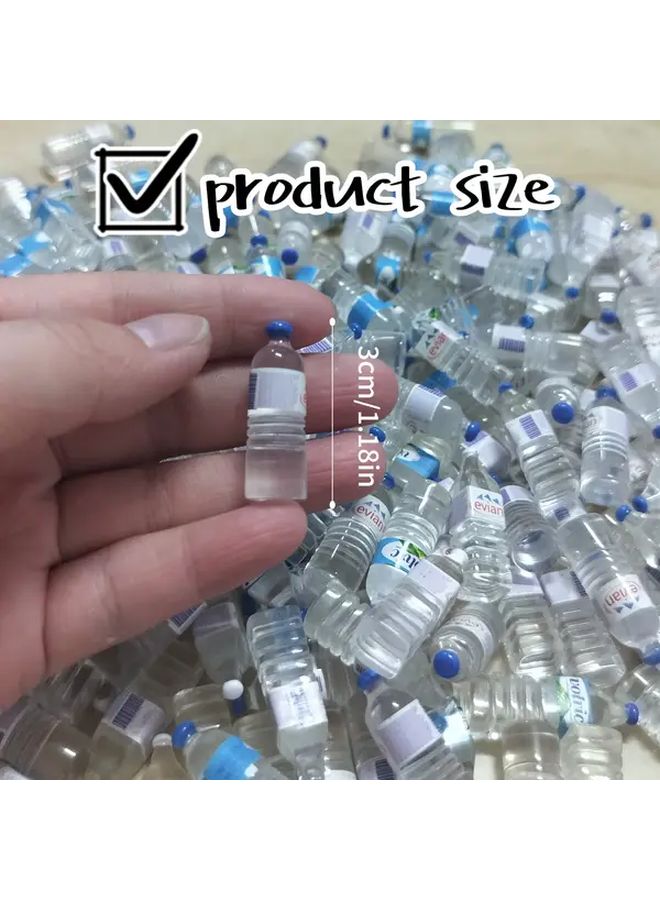 15Pcs Miniature Water Bottles For Dollhouse DIY Decorative Accessories - Image 2