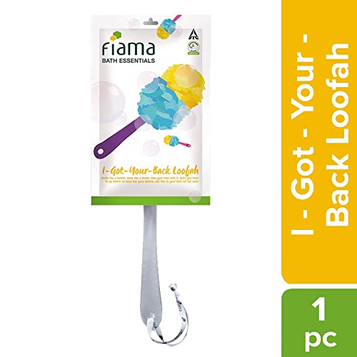 Fiama Bath Essential I-Got-Your-Back Body Loofah, Dermatologist Tested, Safe on Skin, Pack of 1, For Smooth, Exfoliated and Energized Skin - Image 2