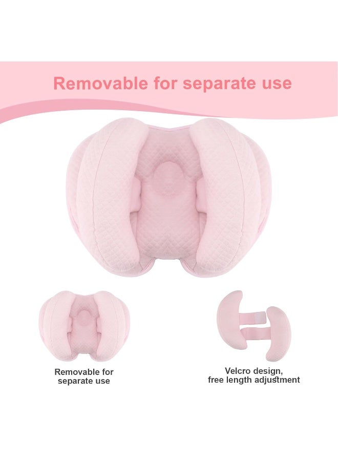 KAKIBLIN Baby Head Pillow, 2 in 1 Banana Neck Pillow for Baby, Babies Neck Pillows for Stroller, Adjustable Head Support Pillows for Newborn Kids - Image 5
