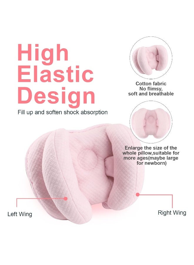 KAKIBLIN Baby Head Pillow, 2 in 1 Banana Neck Pillow for Baby, Babies Neck Pillows for Stroller, Adjustable Head Support Pillows for Newborn Kids - Image 4