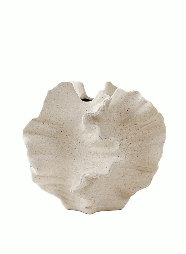 ميكسد المزهريات الخزفية ديكور المنزل الزهور البيضاء على شكل زهرية Pampas الحد الأدنى من الشمال البوهيمي نمط مزرعة الحديثة ديكور غرفة المعيشة مطبخ علوي غرفة نوم طاولة طعام مكتب - Image 3