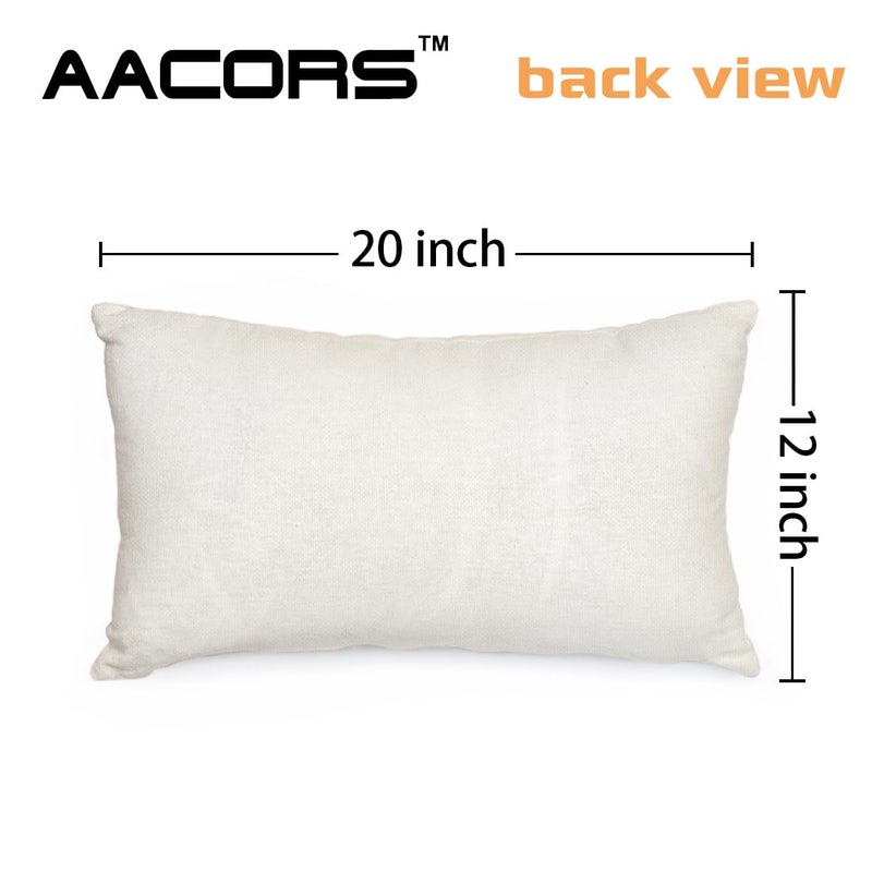 AACORS Valentine's Day Pillow Cover 12X20 Inch Love Heart Cross Floral Decor Pillow Case Farmhouse for Home Sofa Couch Decoration AA776-12 - Image 5