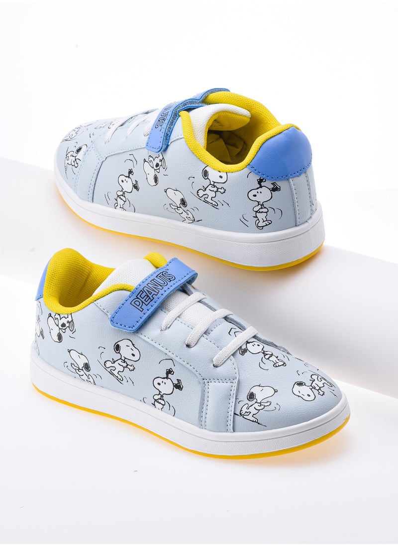 Peanuts Comic Kicks By Urban Haul Snoopy Sneakers For Boys  - Image 1