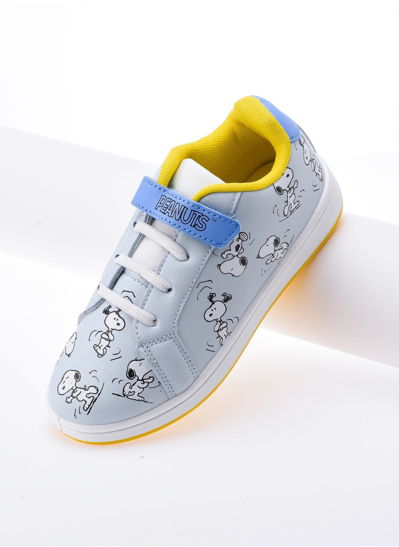 Peanuts Comic Kicks By Urban Haul Snoopy Sneakers For Boys  - Image 2