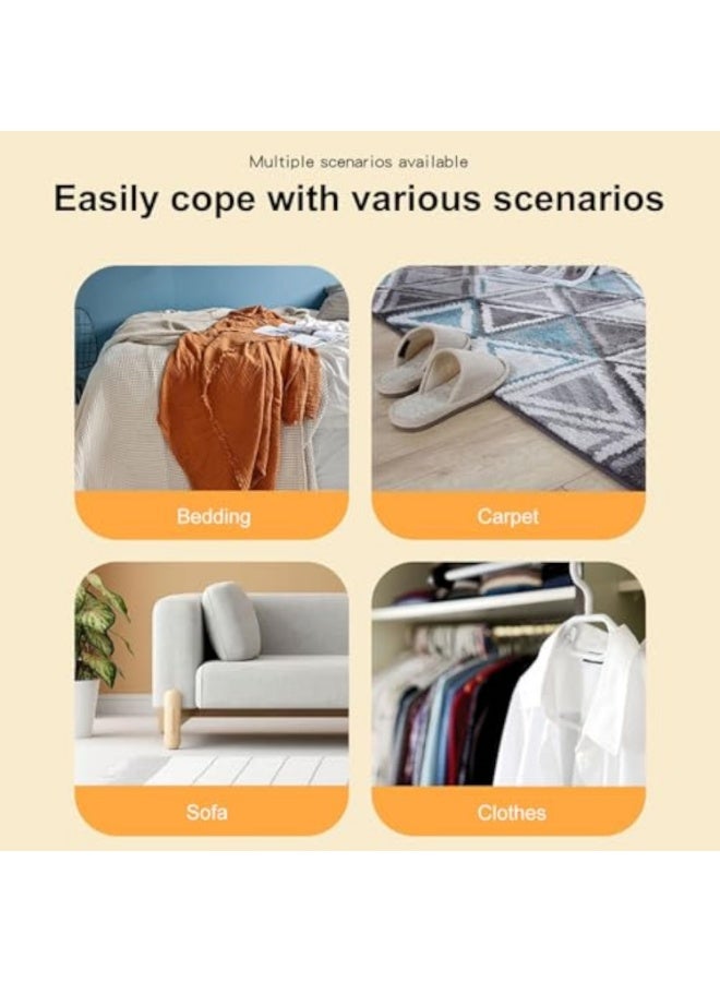 Arabest مزيل الوبر القابل لإعادة الشحن، مزيل الوبر الكهربائي، منظف الوبر ذو الرأس المزدوج، أداة إزالة الوبر القوية للملابس والأرائك والسجاد والصوف وأغطية السرير والأثاث والأحذية والغسيل - Image 4