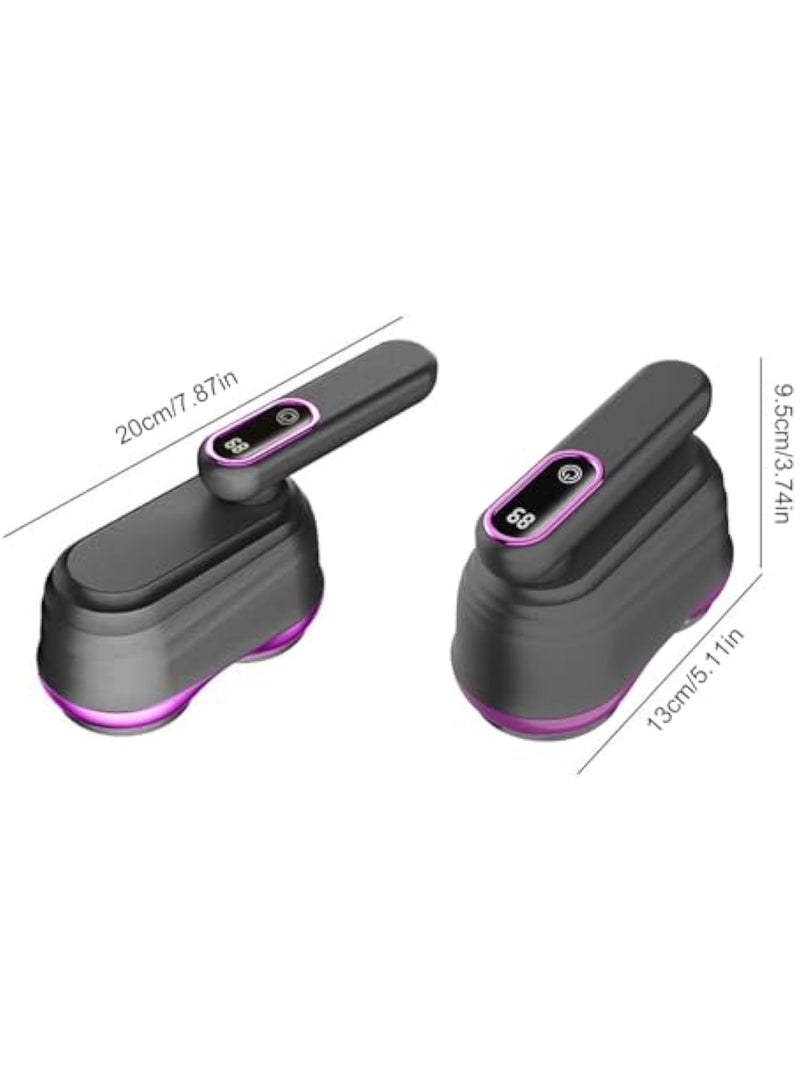 Arabest مزيل الوبر القابل لإعادة الشحن، مزيل الوبر الكهربائي، منظف الوبر ذو الرأس المزدوج، أداة إزالة الوبر القوية للملابس والأرائك والسجاد والصوف وأغطية السرير والأثاث والأحذية والغسيل - Image 5