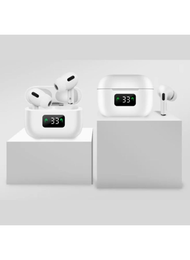 سماعات أذن لاسلكية MINI-99 PLUS مع شاشة LED رقمية - بلوتوث 5.0، اتصال سريع، تصميم صغير مضاد لبصمات الأصابع - Image 2
