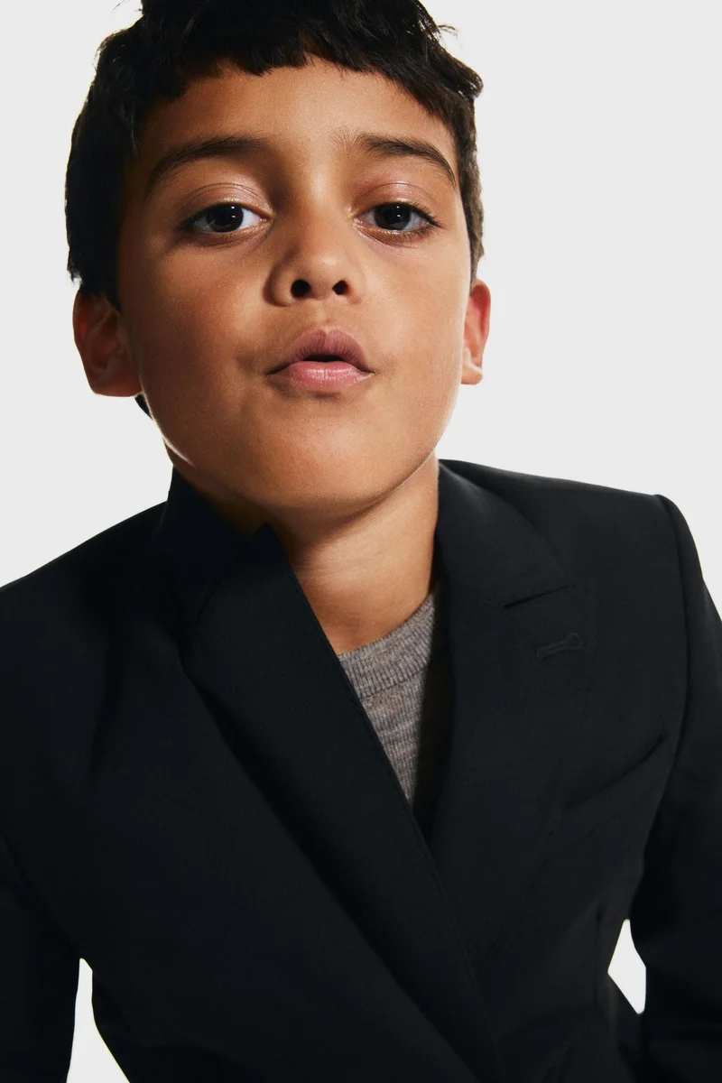 اتش اند ام جاكيت من مزيج الصوف