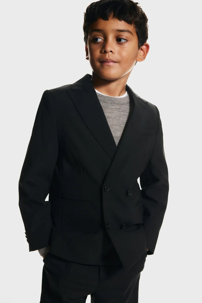 اتش اند ام جاكيت من مزيج الصوف