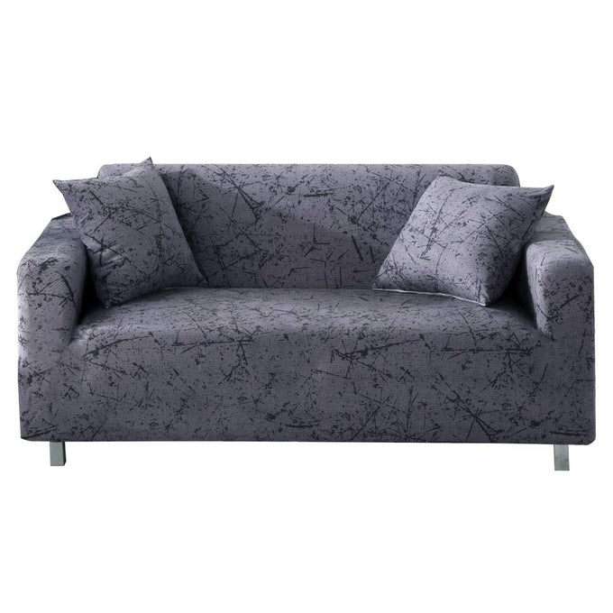 PRINTED SOFA COVER STRETCH COUCH COVERS SOFA SLIPCOVERS FOR 3 CUSHION COUCH WITH TWO FREE PILLOW CASE 093 SEATERLARGE 2 SEATER