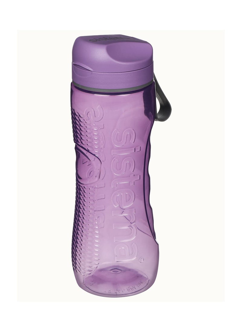 Sistema 800ml Tritan Active Bottle (Purple): Leakproof & Durable - Perfect for On-the-Go - BPA-Free & Reusable  , Made In New Zealand - Image 2