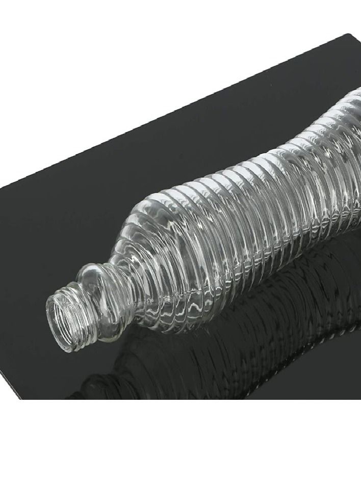 Coolers Textured Glass Bottle Clear - Image 3