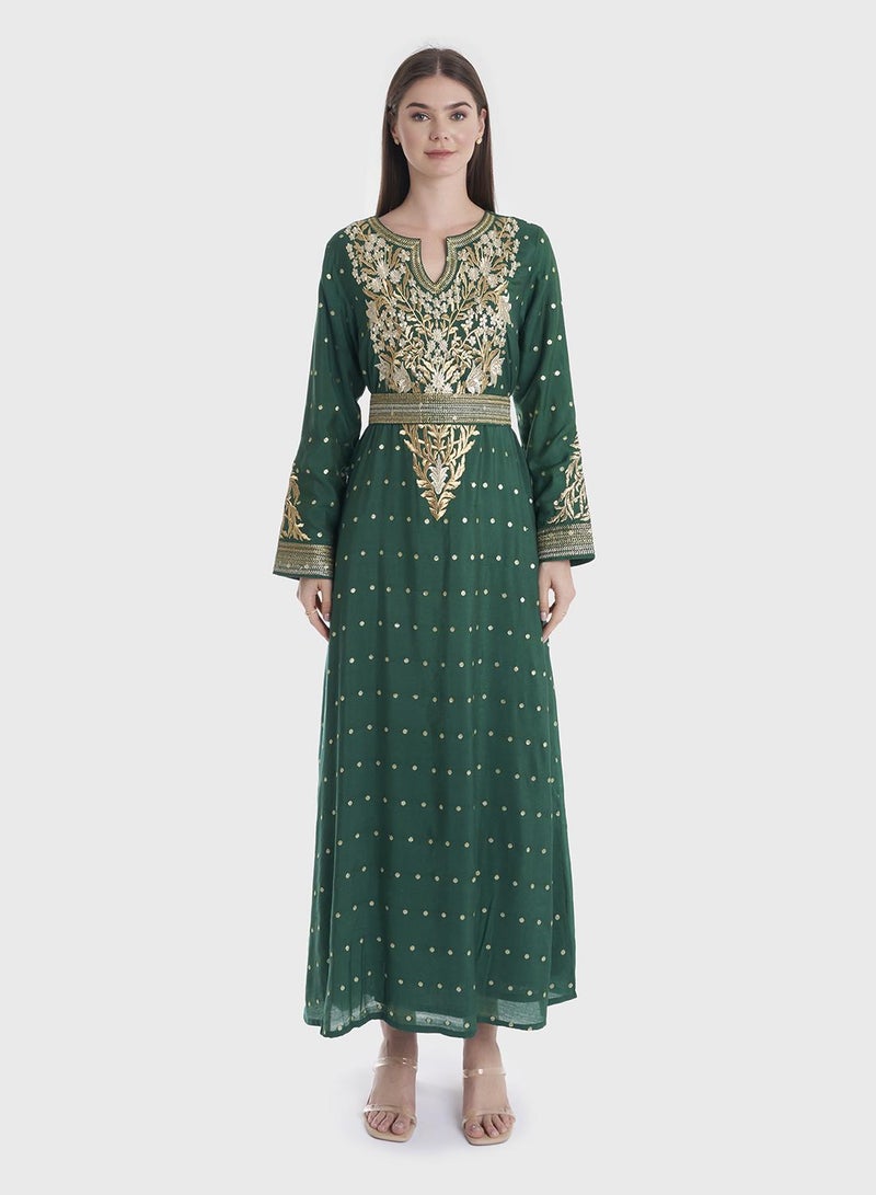 كشخة جلابية شانديري فيسكوز بوتي - Image 1