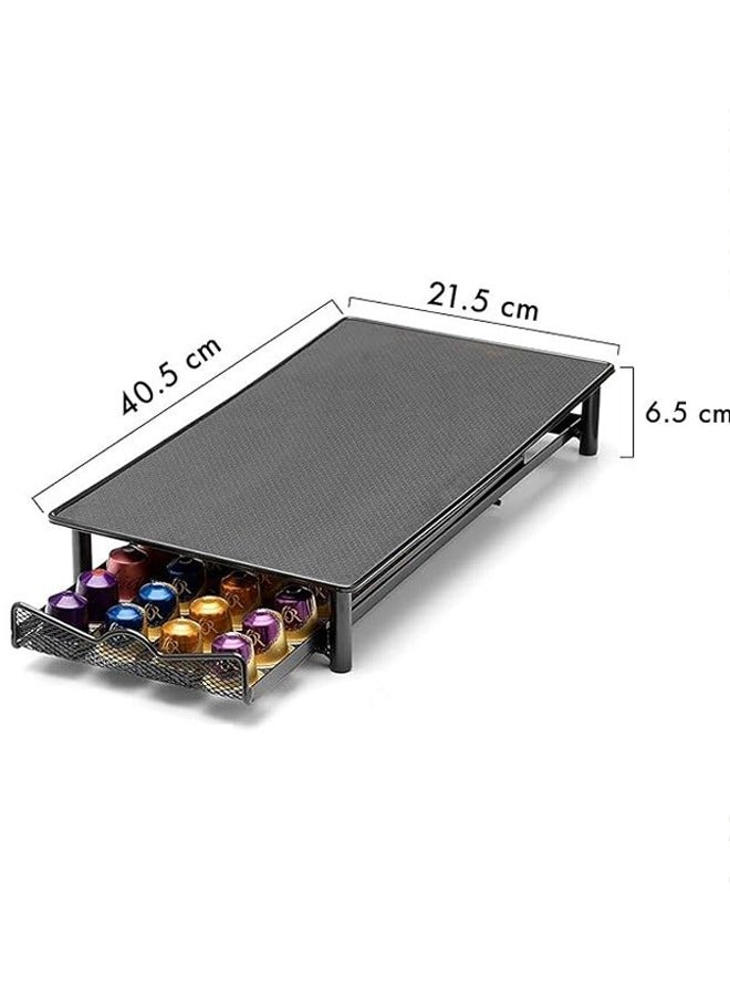 Drawer type coffee capsule storage rack 40 seats - Image 5