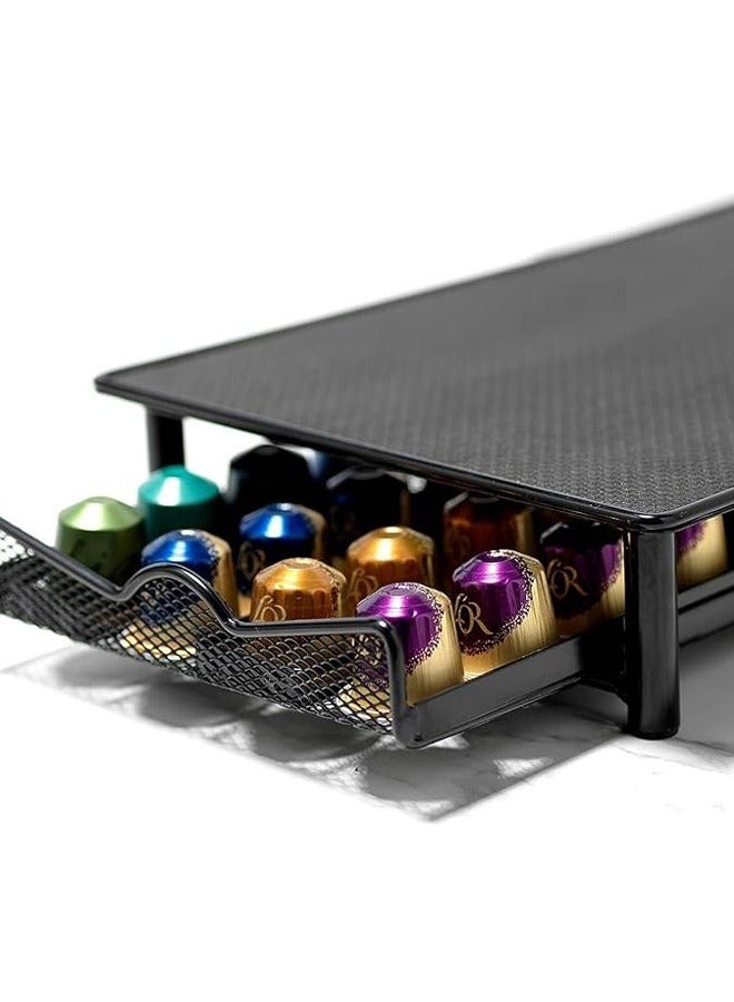 Drawer type coffee capsule storage rack 40 seats - Image 2