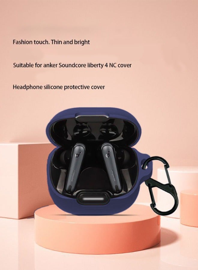 Protective Silicone Case Cover For Soundcore Liberty 4 NC In-Ear Earphones - Image 2