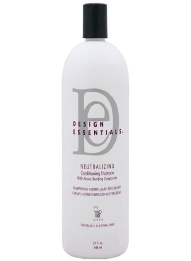 Design Essentials Milk & Honey Neutralizing Conditioning Shampoo - Professional Neutralizing Shampoo with Color Indicator for Relaxed Hair, 32 fl oz - Image 2