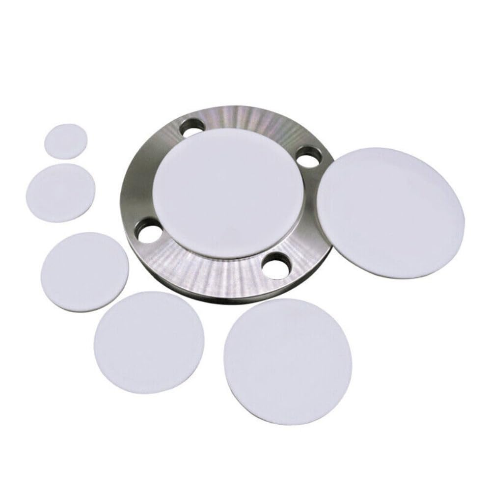 Generic PTFE Plastic Solid Discs 25mm x 5mm Flat Round Pads for Sealing ...