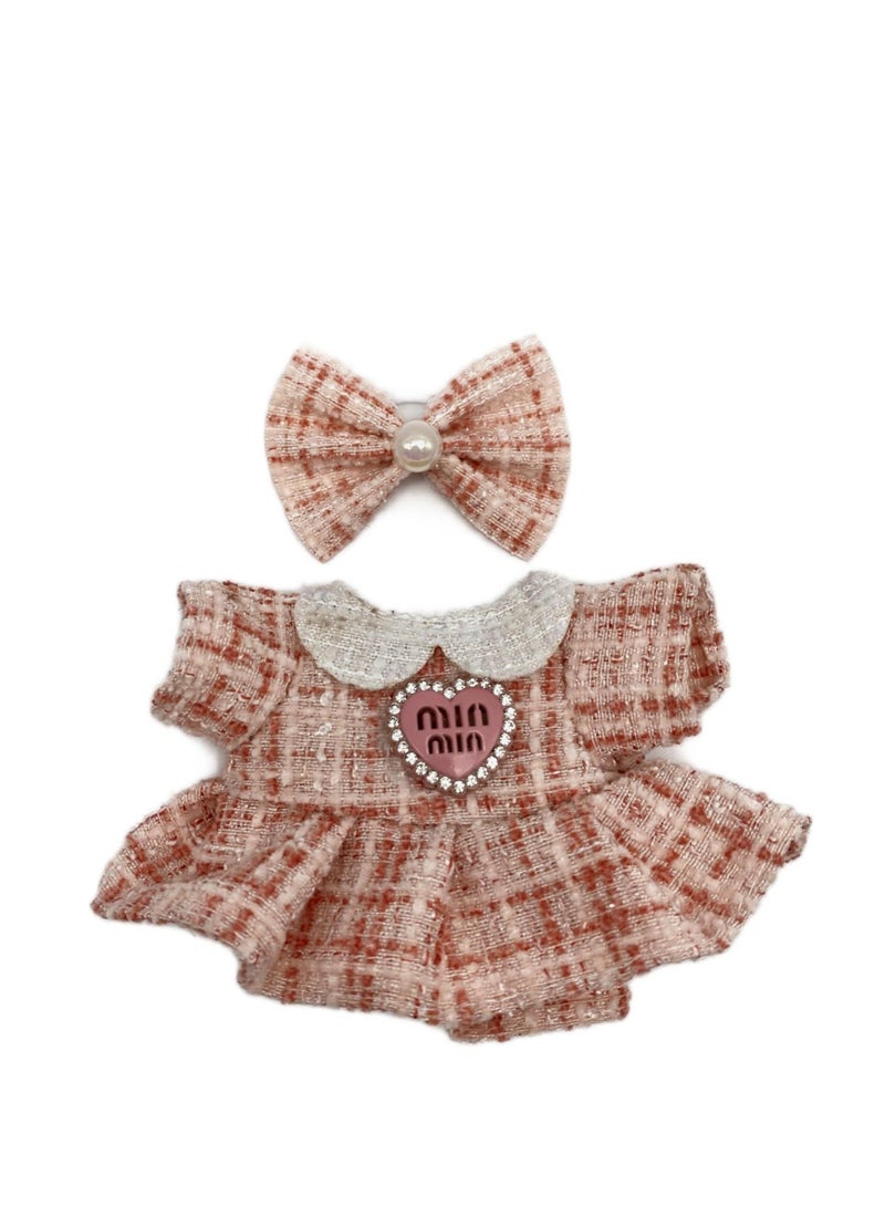 Elegant doll clothes set for 17cm doll, Costume for Blind Box Figures, Collector Doll Outfit for Blind Box Display - Image 1