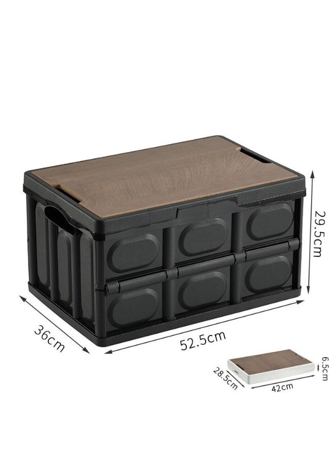 Multifunctional Foldable Car Trunk Storage Box – Heavy-Duty Cargo Organizer - Image 2