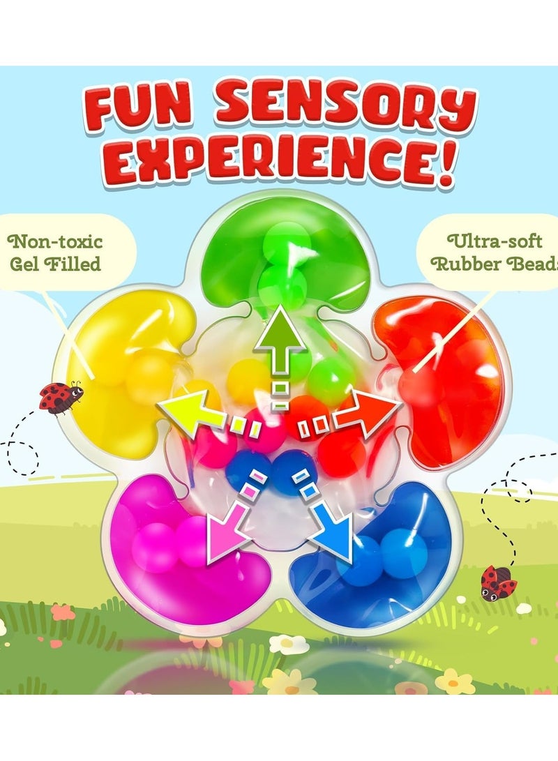 Color Sorting Toys Sensory Toys, Fine Motor Skills Game for Toddlers, Color Matching Toys Preschool Learning Activities Educational Calm Down Montessori Toys  - Image 3