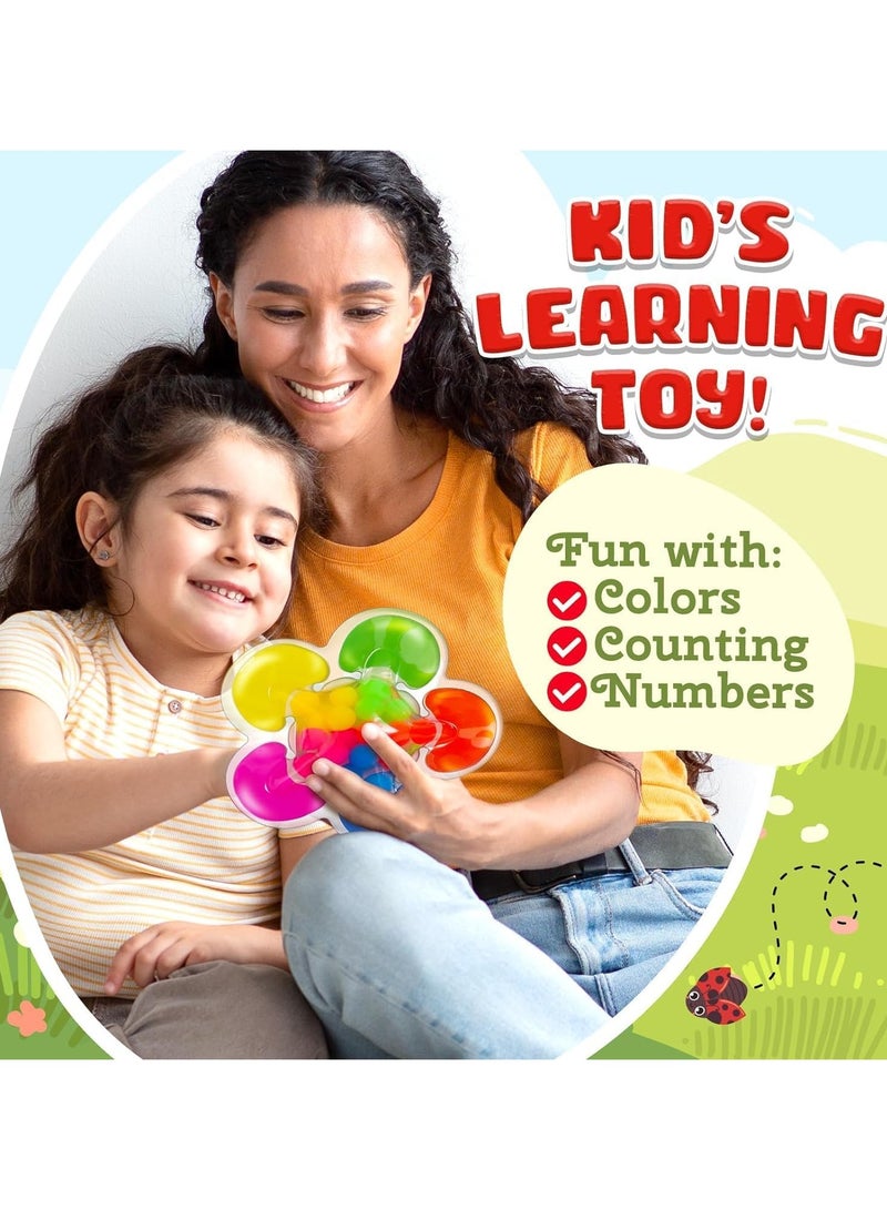 Color Sorting Toys Sensory Toys, Fine Motor Skills Game for Toddlers, Color Matching Toys Preschool Learning Activities Educational Calm Down Montessori Toys  - Image 4