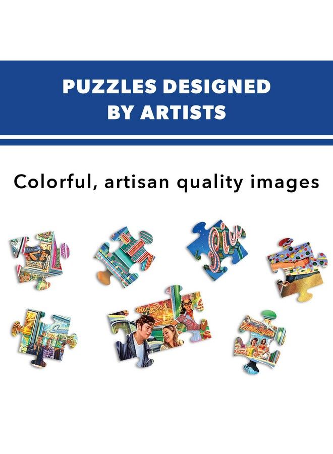 WHITE MOUNTAIN Puzzles Campers 1000 Piece Puzzle - Image 5