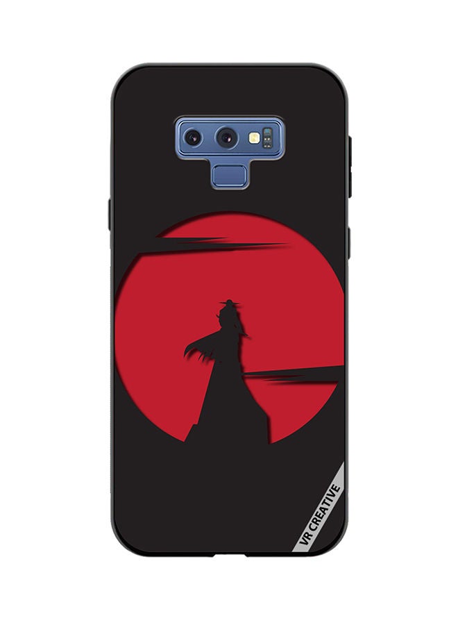 VR CREATIVE Protective Case Cover For Samsung Galaxy Note 9 Japanese Samurai Design Multicolour - Image 1