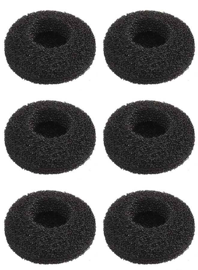Wiki VALLEY Foam Eartips Covers for Plantronics Voyager Headsets, Set of 6, Black (Medium Large) - Image 2