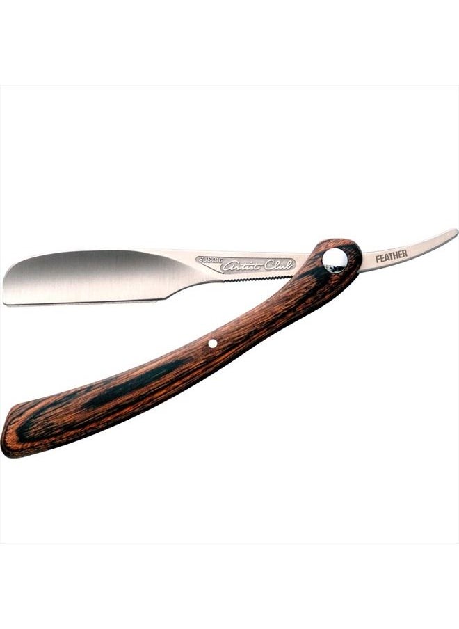 Feather Artist Club Wood DX Folding Handle Razor  - Image 1