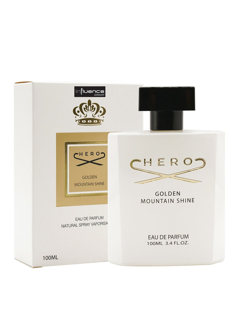 Influence Germany HERO Golden Mountain Shine Eau de Parfum - 100ML - Image 1