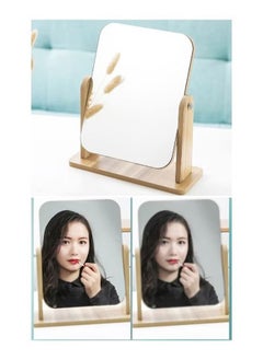 ORiTi ORiTi Rotatable Desk Mirror Brown 18 x 13 x 1centimeter  - Image 2