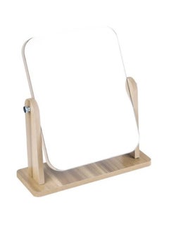 ORiTi ORiTi Rotatable Desk Mirror Brown 18 x 13 x 1centimeter  - Image 1