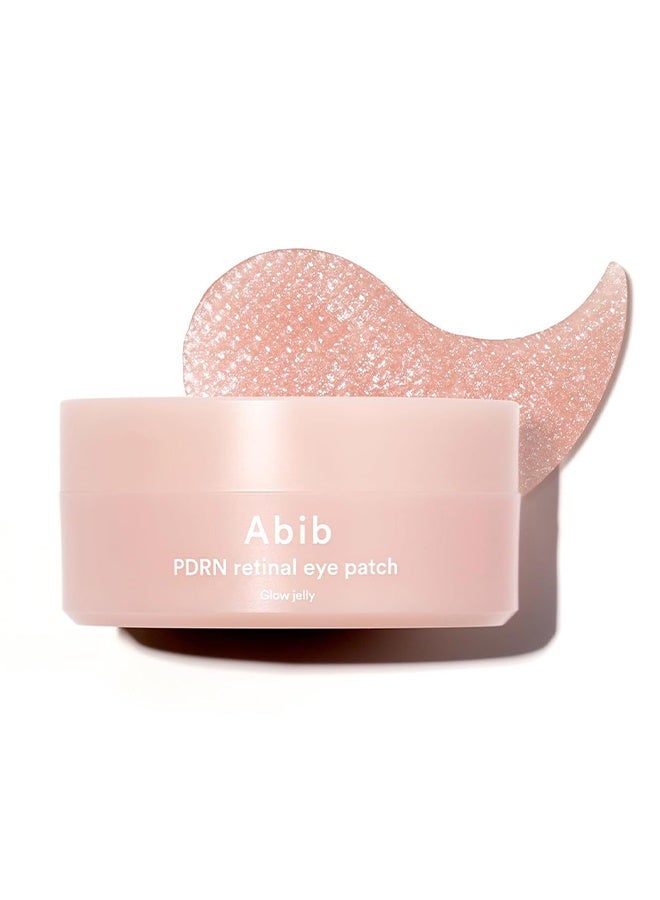 abib PDRN Retinal Eye Patch, Hydrogel Masks for Dark Circles, Puffiness, Fine Lines, 60 Patches, 84g, with Niacinamide, K-Beauty Skincare - Image 1