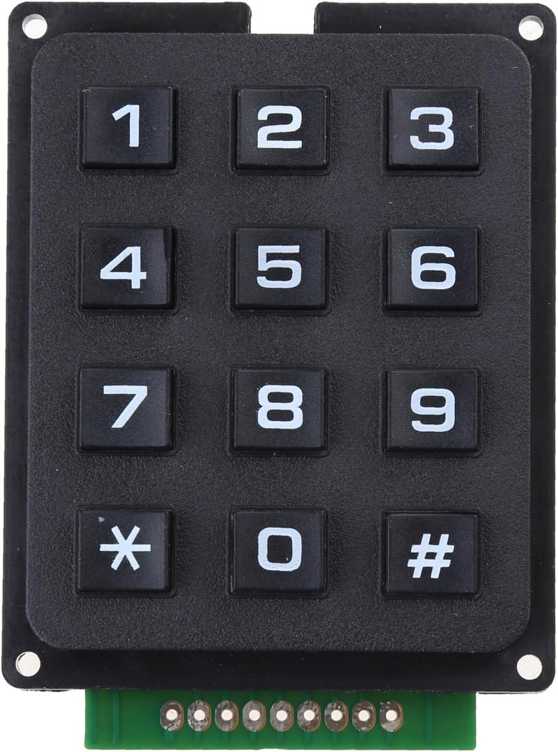 3x4 Matrixes Array Membrane Switches Keypad 12 4X3 Keyboard 3x4 Keys Display Switches Control Panel - Image 3