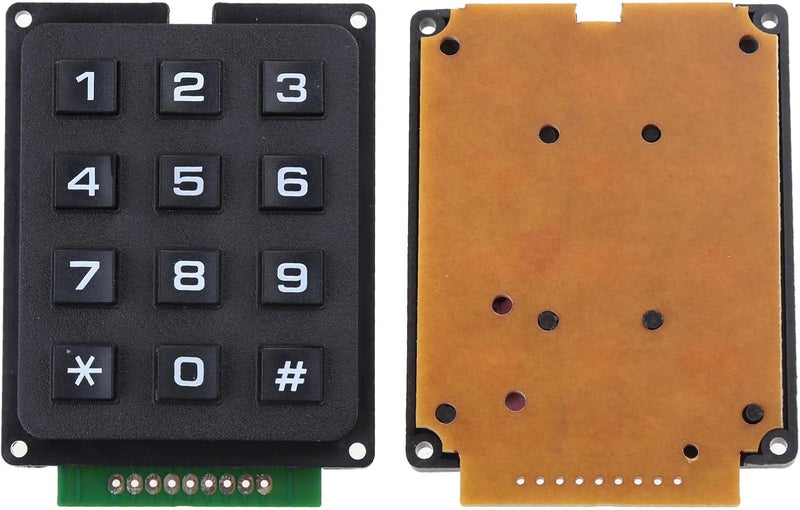 3x4 Matrixes Array Membrane Switches Keypad 12 4X3 Keyboard 3x4 Keys Display Switches Control Panel - Image 4