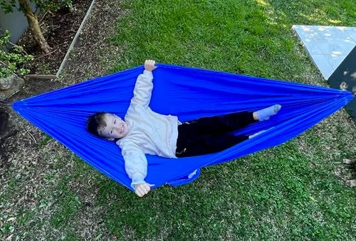 Hammock Bliss Sky Kid Hammock - Kid's Hammock - Small Camping Hammock, Camping Gear, Indoor/Outdoor - The Ideal Starter Hammocks for K I D S - Image 2