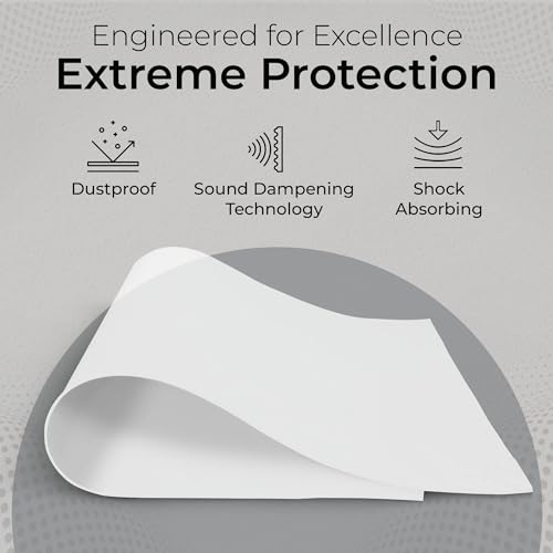 Exactly Rubber - Translucent Silicone Sheet, 50A Durometer Rubber Sheet, Semi Clear Silicone, Resistant -80 to 450°F, Food-Grade Silicone Placemat, 450% Elongation, Made in The USA, 1/32 x 9” x 12” - Image 4