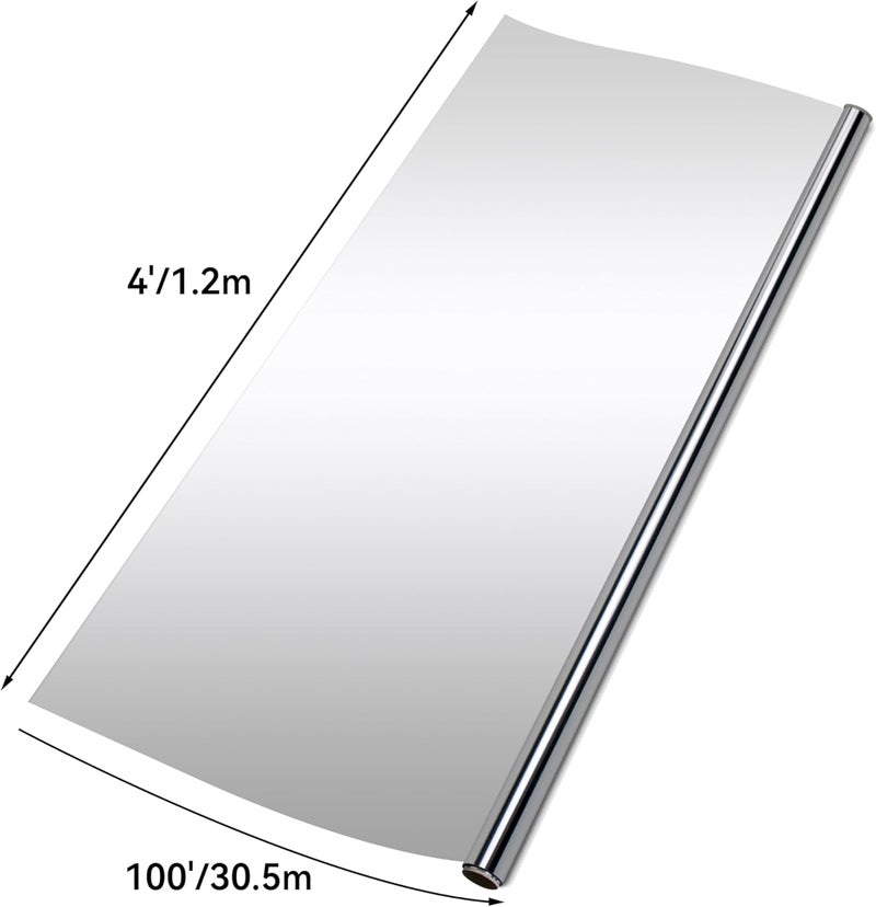 TEXALAN (R) Mylar Roll Film Reflective Sheet Horticulture for Grow Room 2 Mil (4X100FT) - Image 2