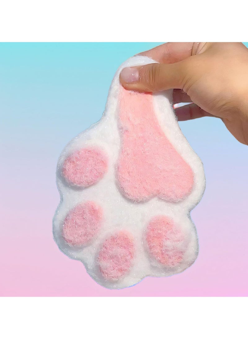Taba Large Cat Paw Squishy Toy, 12cm Soft Fidget Toy – Oversized Squishy Toy with Playful Detail, Silicone-Feel Squishy Fidget Toys for Stress Relief Desk Accessory - Image 2