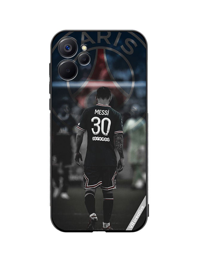 VR CREATIVE Protective Case Cover For Realme 9i 5G Messi Design Multicolour - Image 1