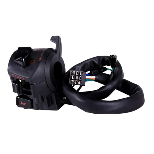 UNO Minda SW-0659AD Handle BAR Switch- Left Side (Kick Start) 2_Way For-Honda-Unicorn Black, Mechanical - Image 1