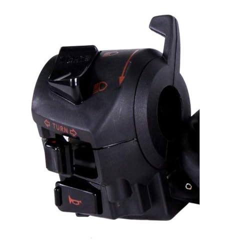 UNO Minda SW-0659AD Handle BAR Switch- Left Side (Kick Start) 2_Way For-Honda-Unicorn Black, Mechanical - Image 2